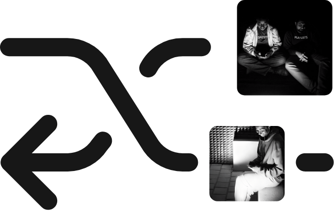 shuffle illustration